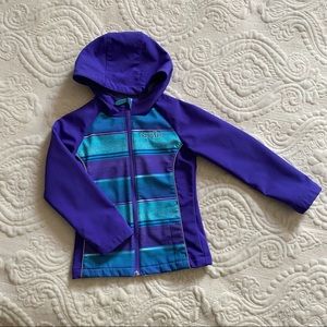 Kids mid-weight rain jacket